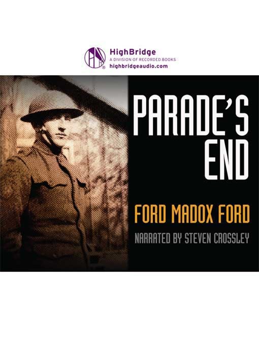 Title details for Parade's End by Ford Madox Ford - Wait list